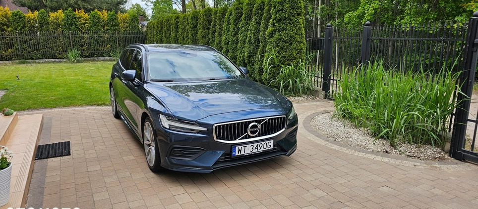 Volvo V60 cena 119000 przebieg: 58000, rok produkcji 2020 z Gąbin małe 79